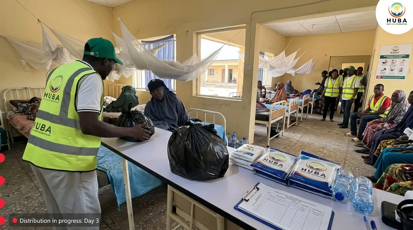 Monthly Hospital Hygiene Support